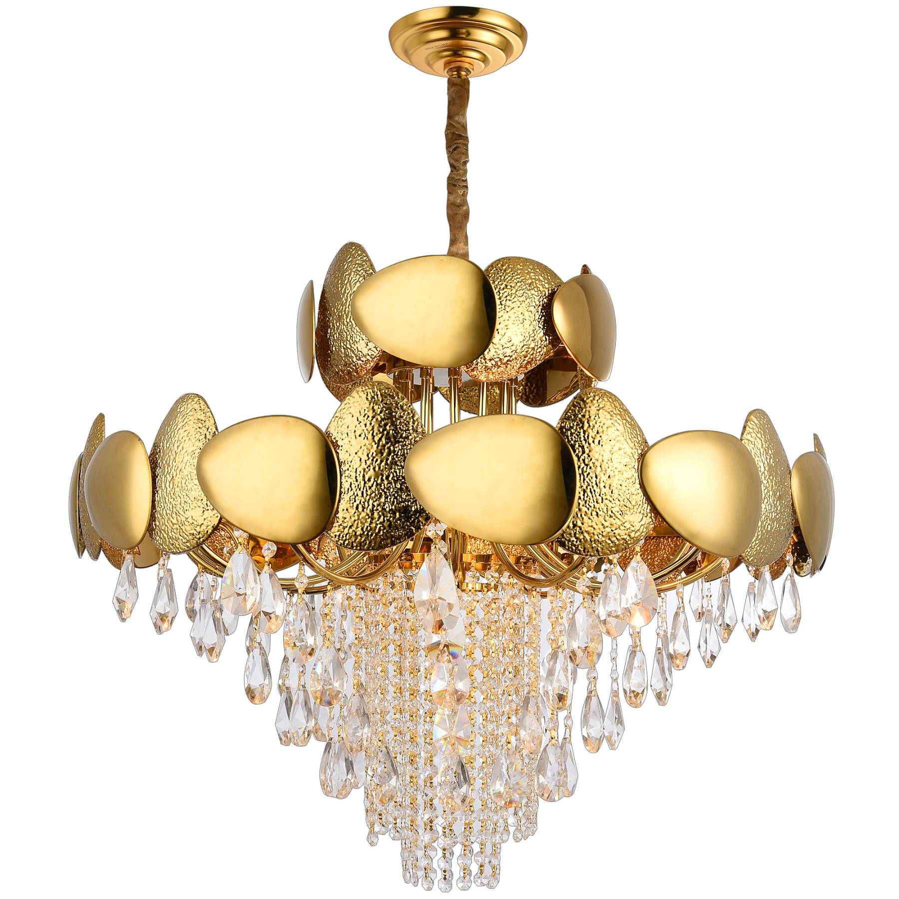 VALENCIA 91009/12C GOLD Подвесная люстра Natali Kovaltseva Valencia VALENCIA 91009/12C GOLD
