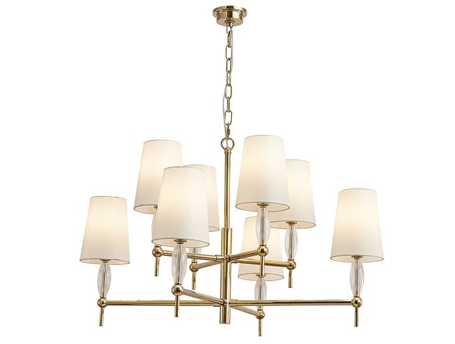 4378/C gold Подвесная люстра Newport Chelsy 4378/C gold