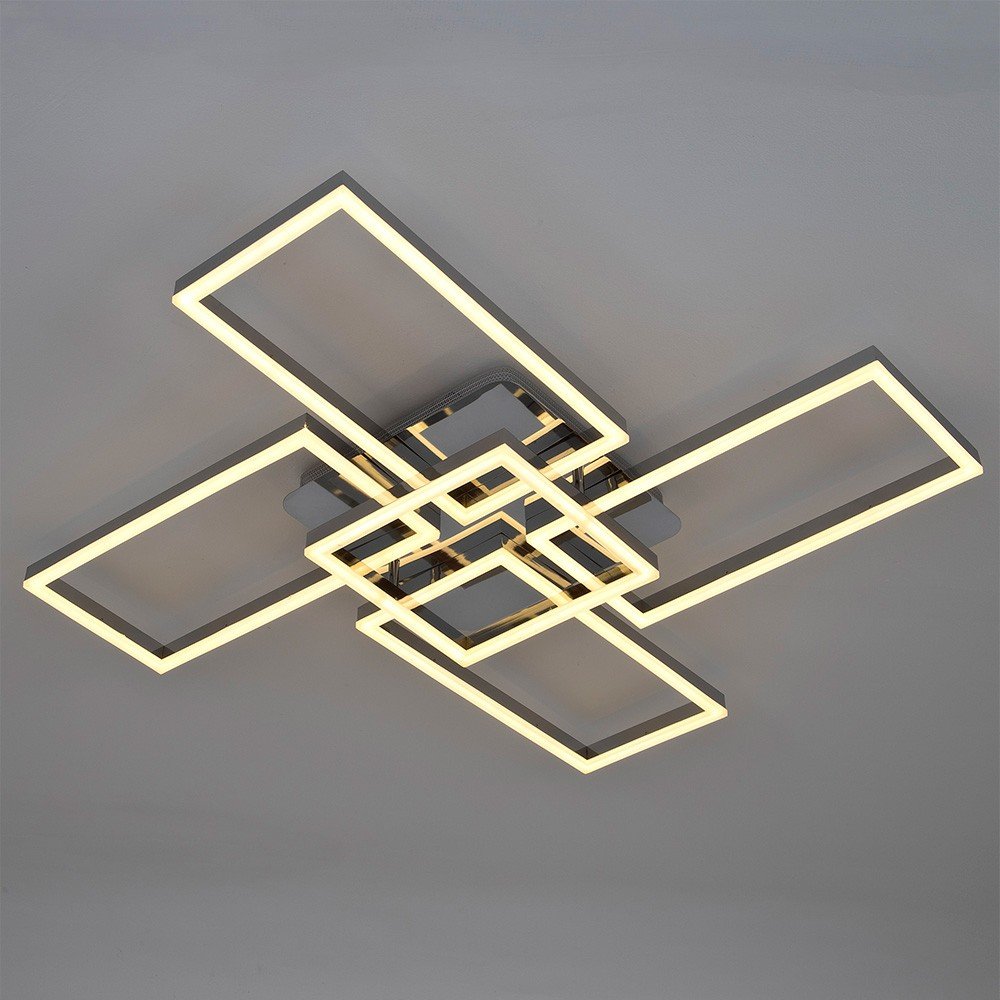 L11004-5 CR Потолочная люстра L LED4U L11004-5 CR