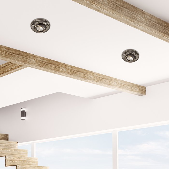 Встраиваемый светильник с узорами Vintage 369858 Novotech