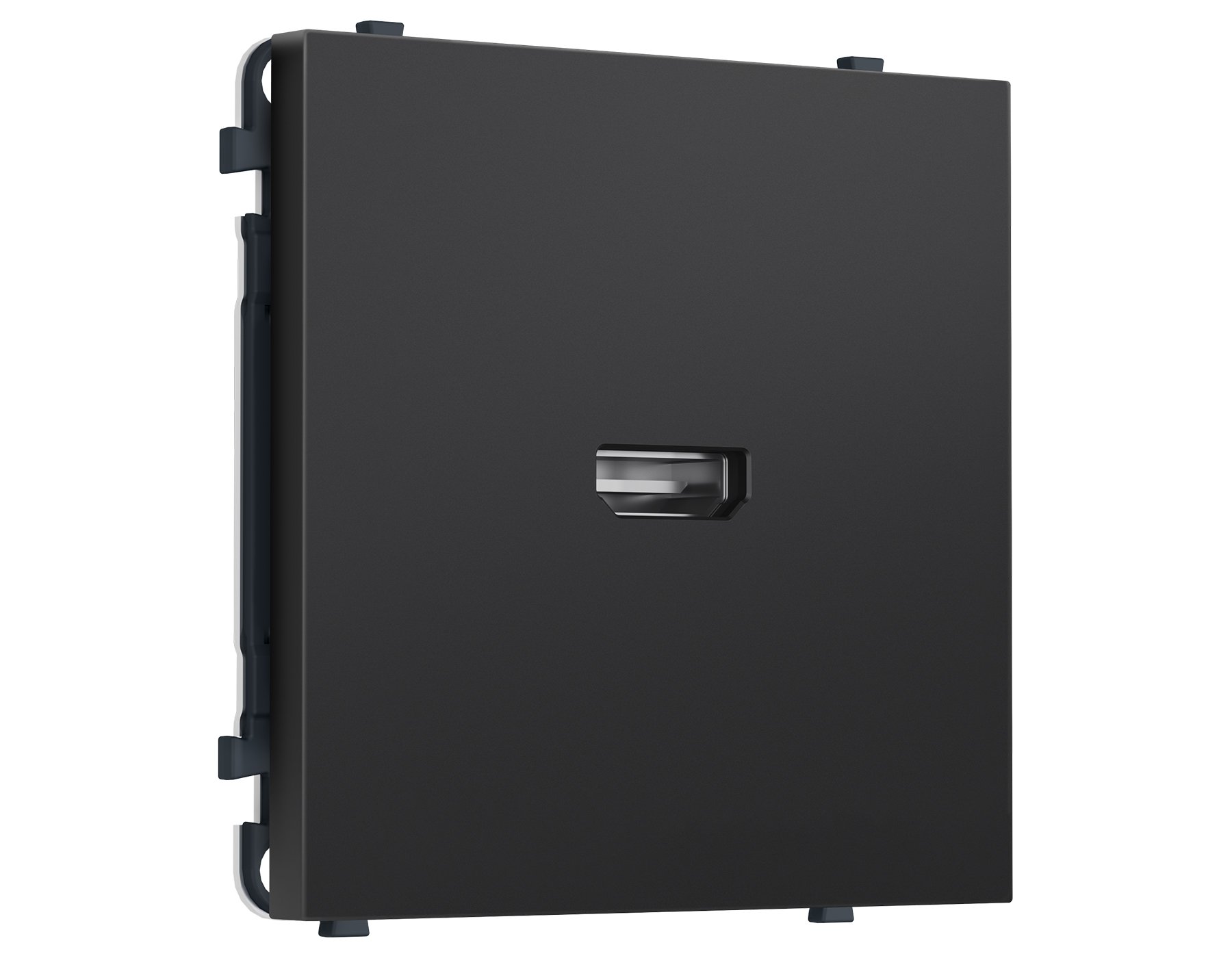 MS814030 MS814030 Комплект механизма розетки HDMI 2.1 SIGMA Черный матовый 30V/900MS 4K-120HZ 8K-60Hz QUANT PRO (SP8140, PR223)
