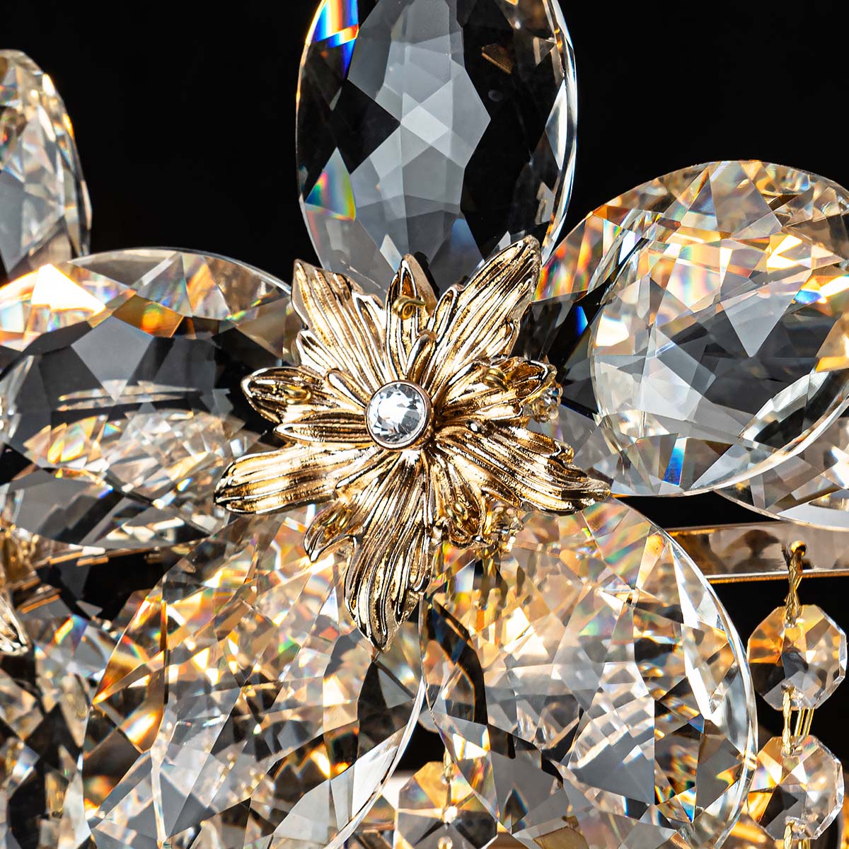 ML.9521.600 GD Подвесная люстра ML Modelux ML.9521.600 GD