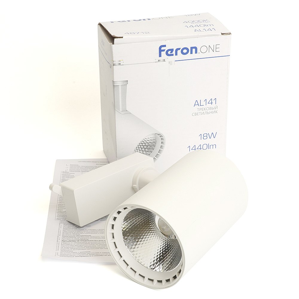 Трековый светильник Feron AL141 48712