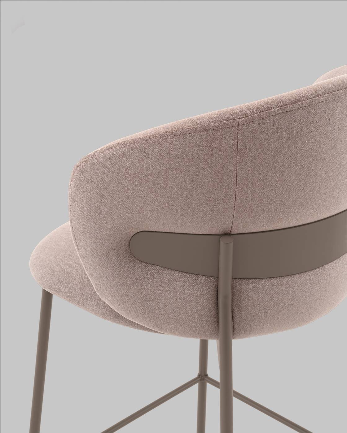 Полубарный стул Stool Group Блейз LV-109-E31-P-7006