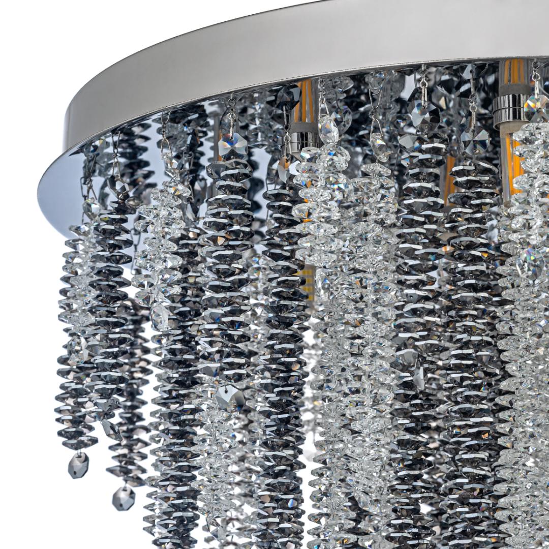Flusso H 1.4.55.106 N Потолочная люстра Arti Lampadari Flusso Nickel Flusso H 1.4.55.106 N