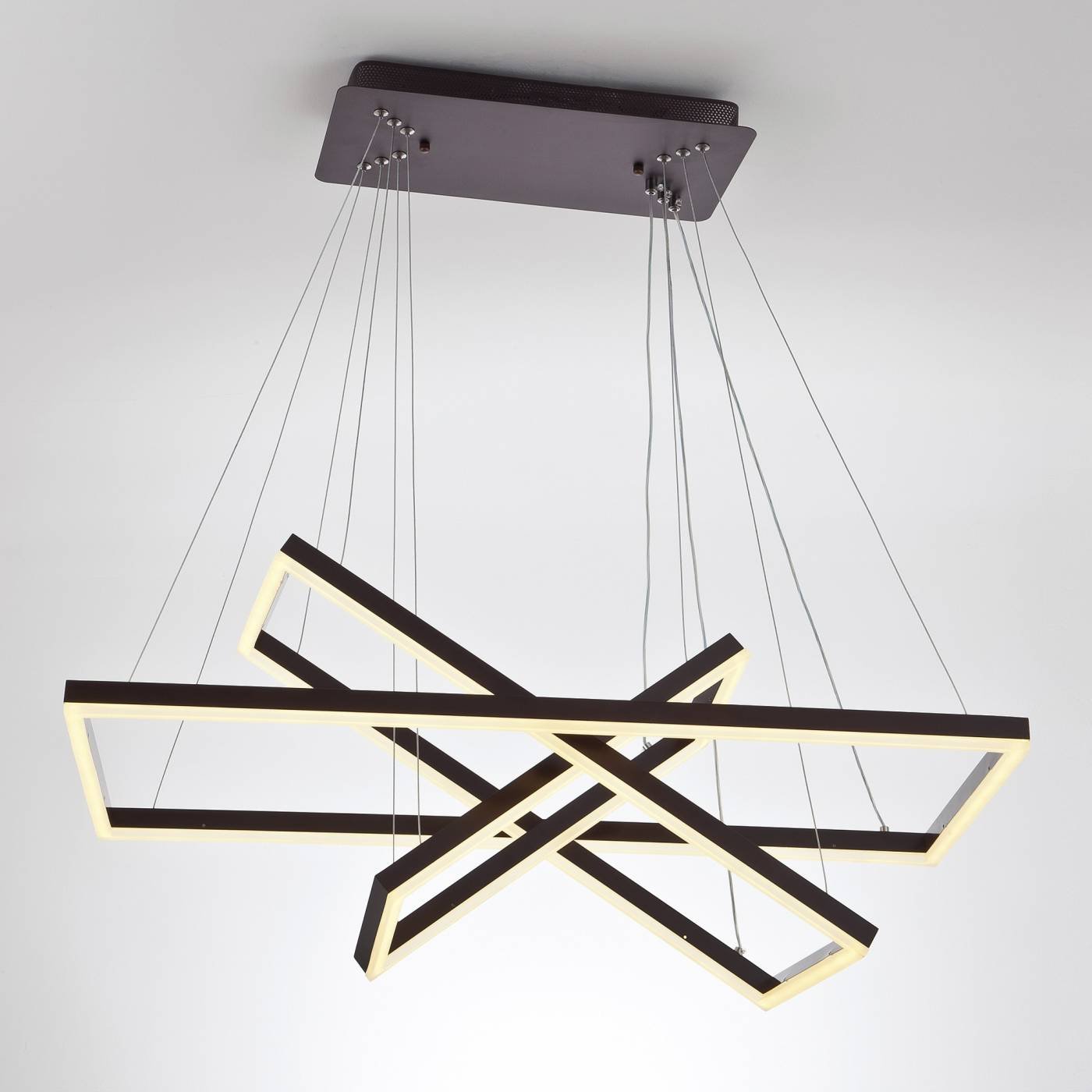 L11001-3HL BR Подвесная люстра L LED4U L11001-3HL BR