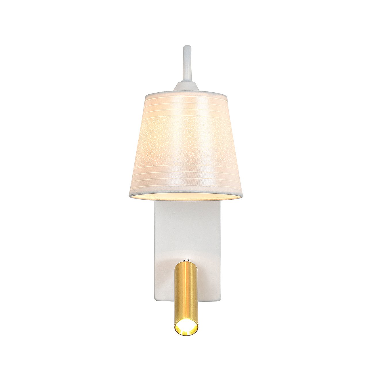 598/1A White/Brass Настенное бра Escada Comfy 598/1A White/Brass