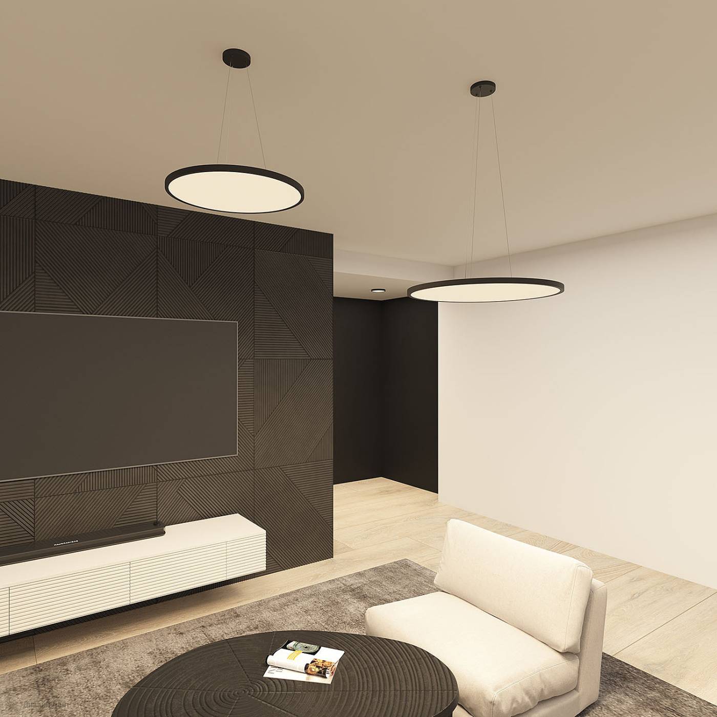 DK6525-BK Светильник потолочный Denkirs THIN DK6525-BK