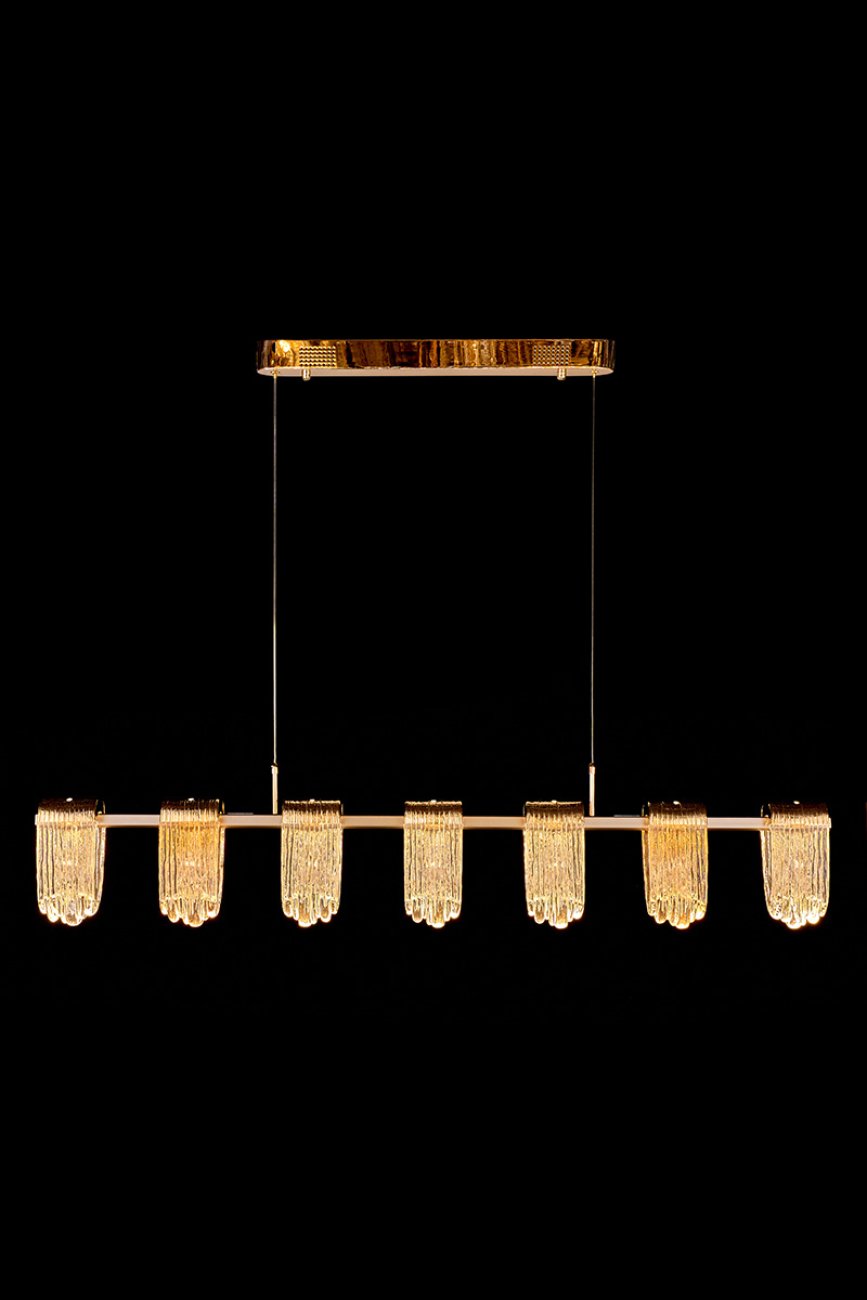 Светильник подвесной LEON Cascade LE7717/7L Gold