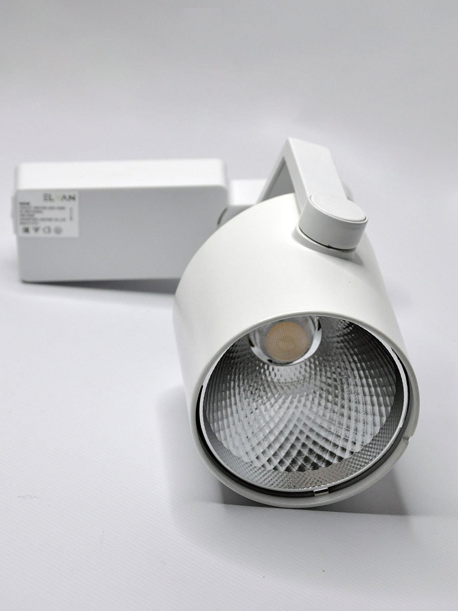 ST-01-30-NH-WH Трековый светильник Elvan 01 ST-01-30-NH-WH