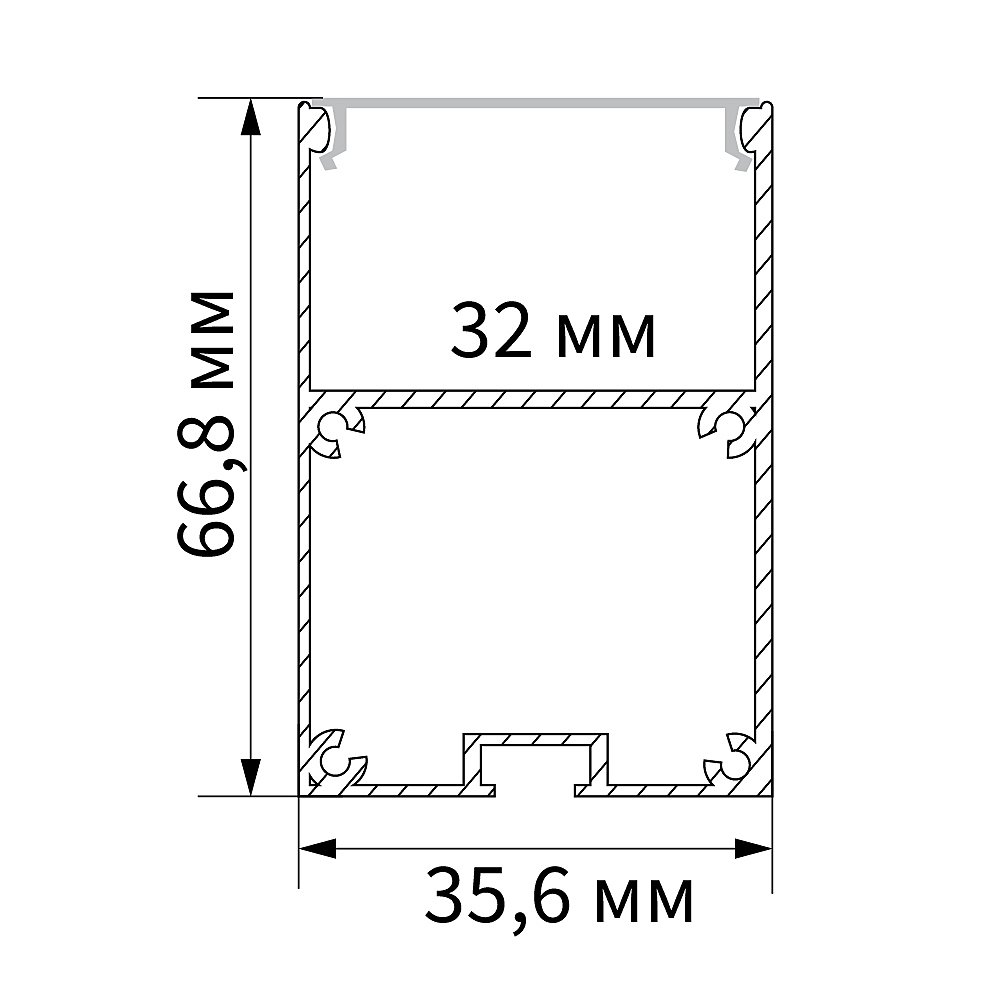 10378 Профиль Feron CAB267 10378