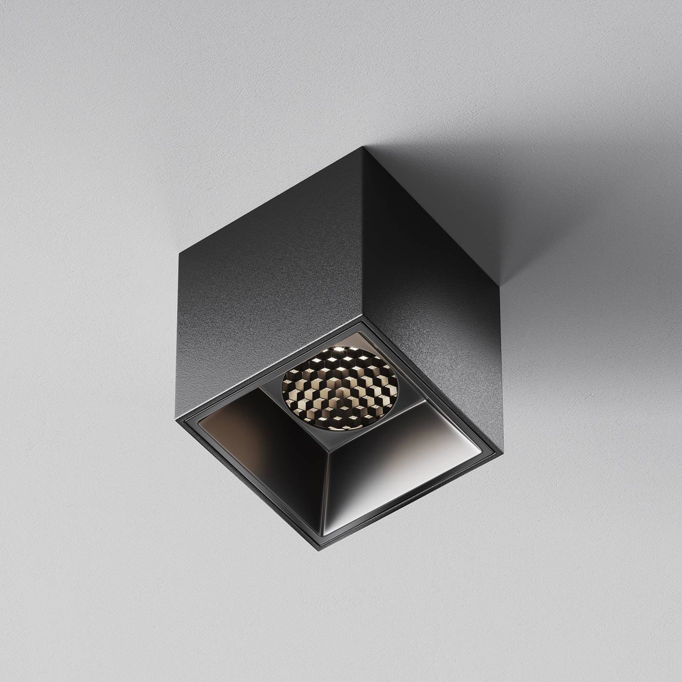 Накладной светильник Maytoni Alfa LED C064CL-5W4K-SQ-B