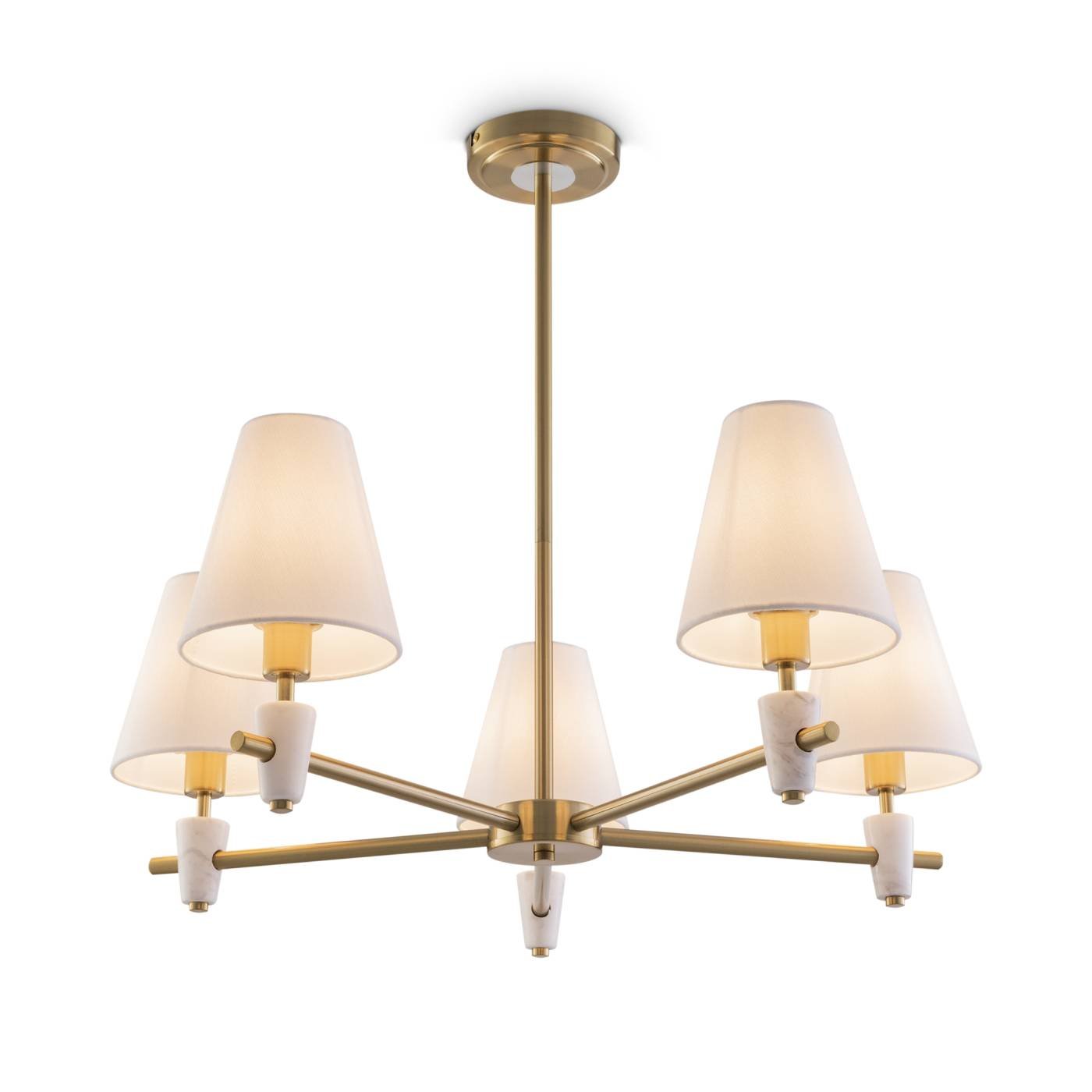 FR5371CL-05BS Люстра на штанге Freya Pietra FR5371CL-05BS