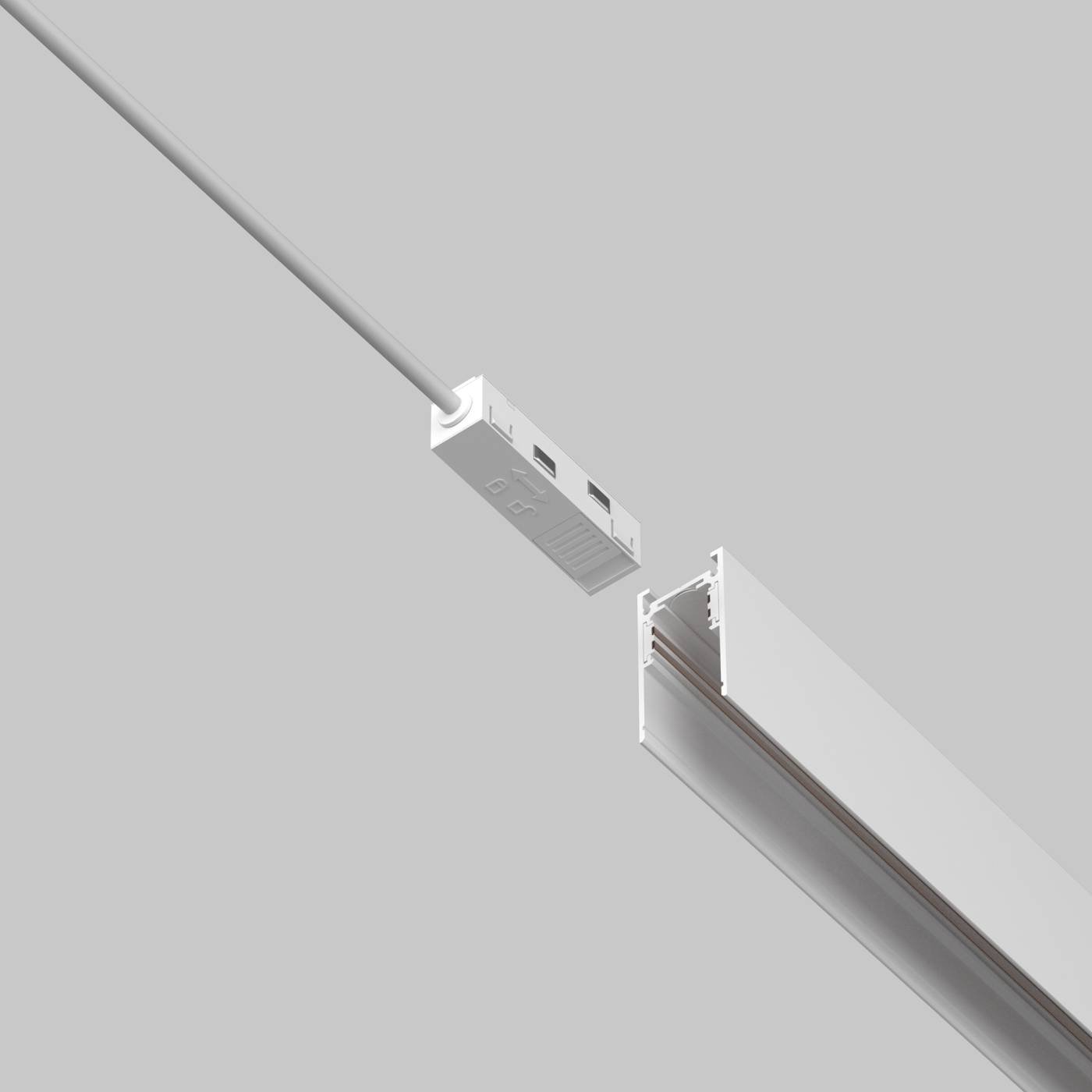 Ввод питания Maytoni Accessories for tracks Exility TRA034B-42W-1