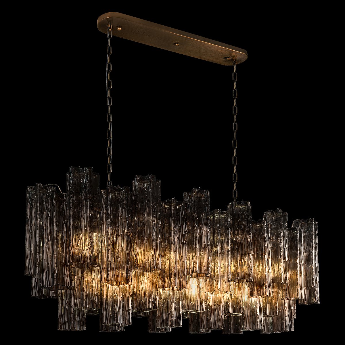 10580/1000R Smoke Подвесной светильник LOFT IT Murano