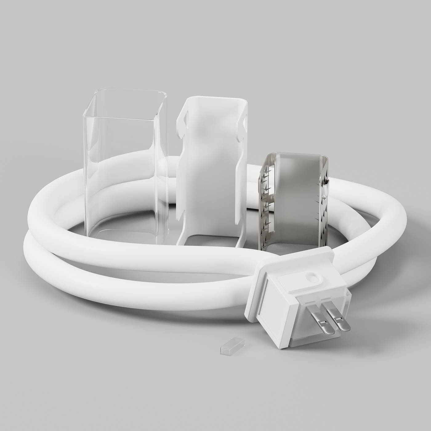 432012 Коннектор питания для гибкого неона 17x12 мм (выход прямой) Maytoni Изгиб поперек оптической оси 432012