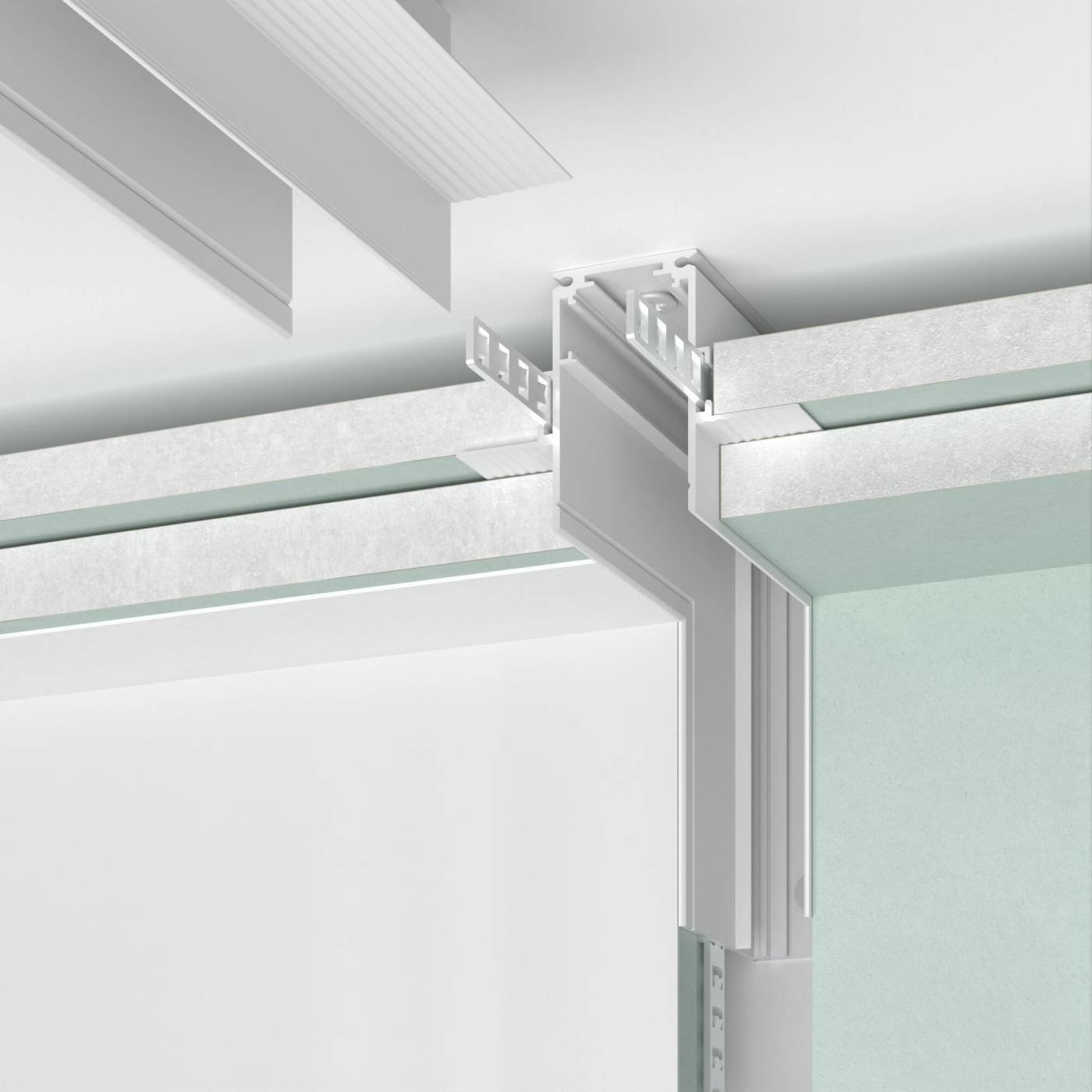 Коннектор Slim Magnetic Elektrostandard Slim Magnetic Коннектор угловой внутренний для встраиваемого шинопровода под ГКЛ 12,5мм (белый) 85211/00