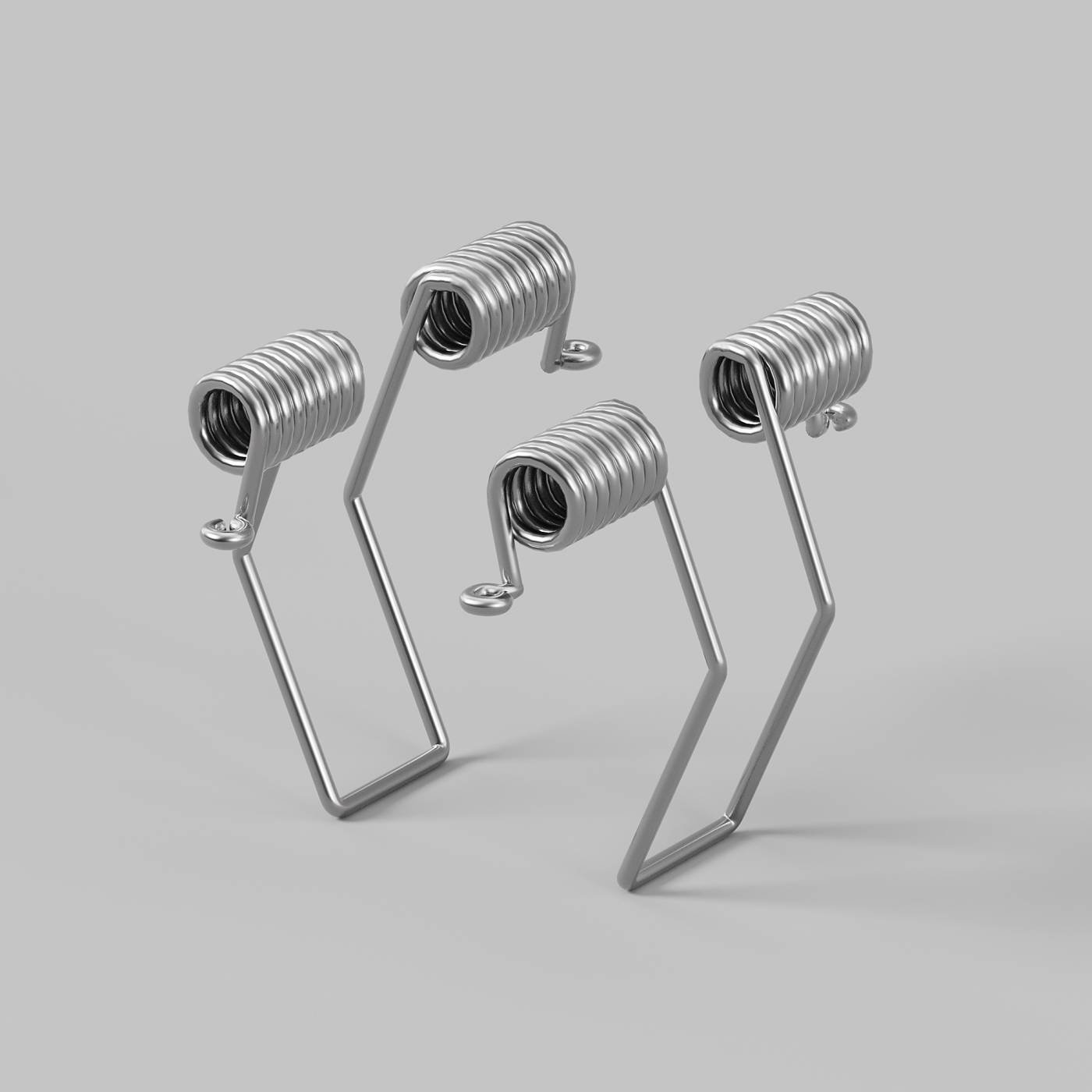 642002 Комплект креплений (для профиля ALM-4625-S-2M) 4 шт. Maytoni Встраиваемый с накладным фланцем профиль 642002