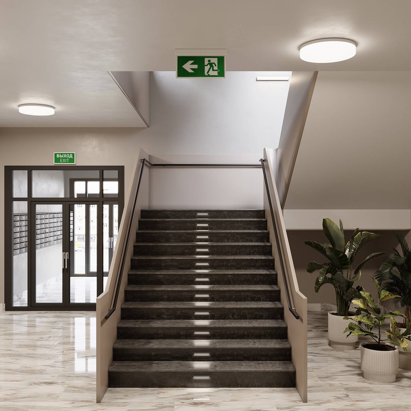 045655 Аварийный указатель Arlight Emg-Vector 045655