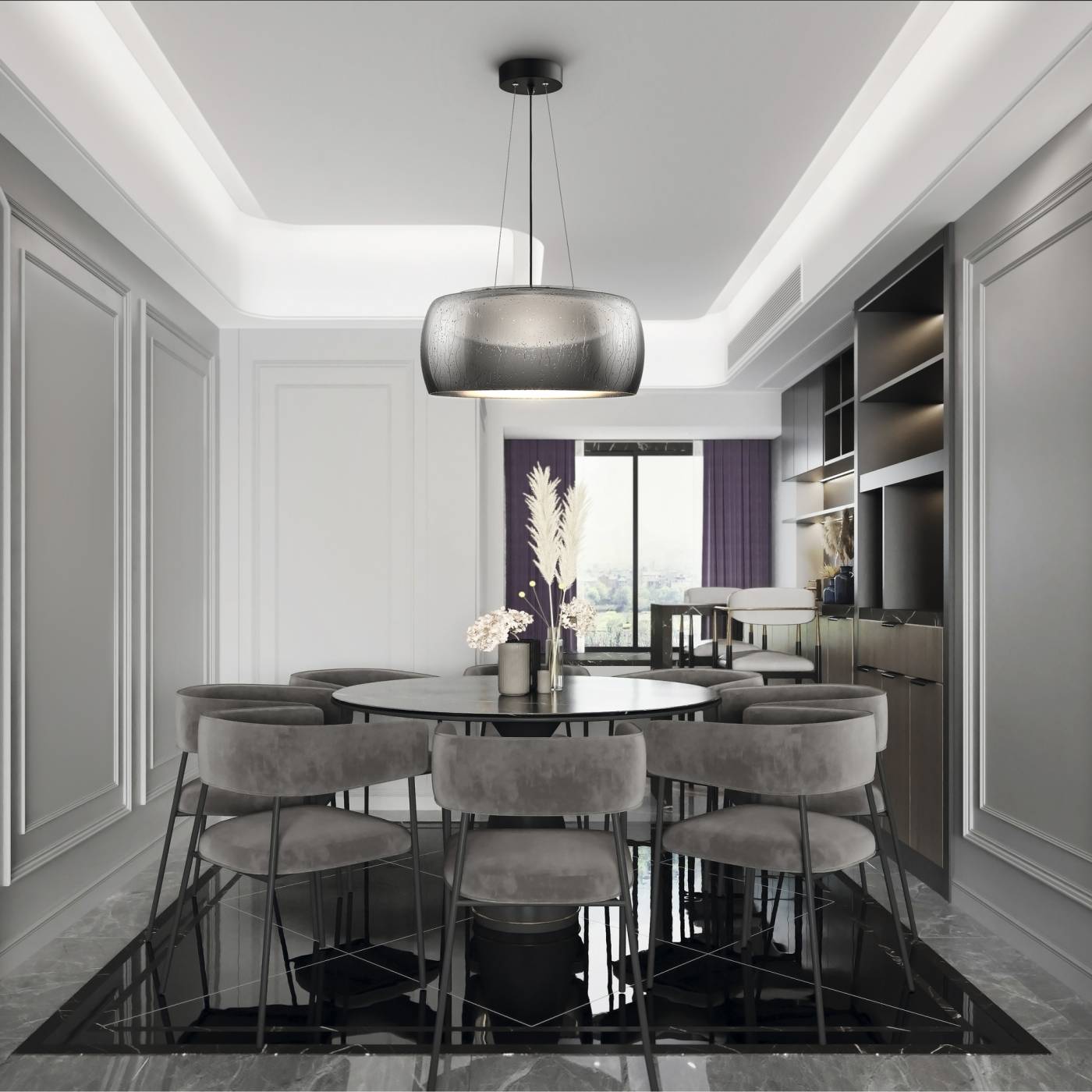 MOD073PL-L16B3K Подвесная люстра Maytoni Solen MOD073PL-L16B3K