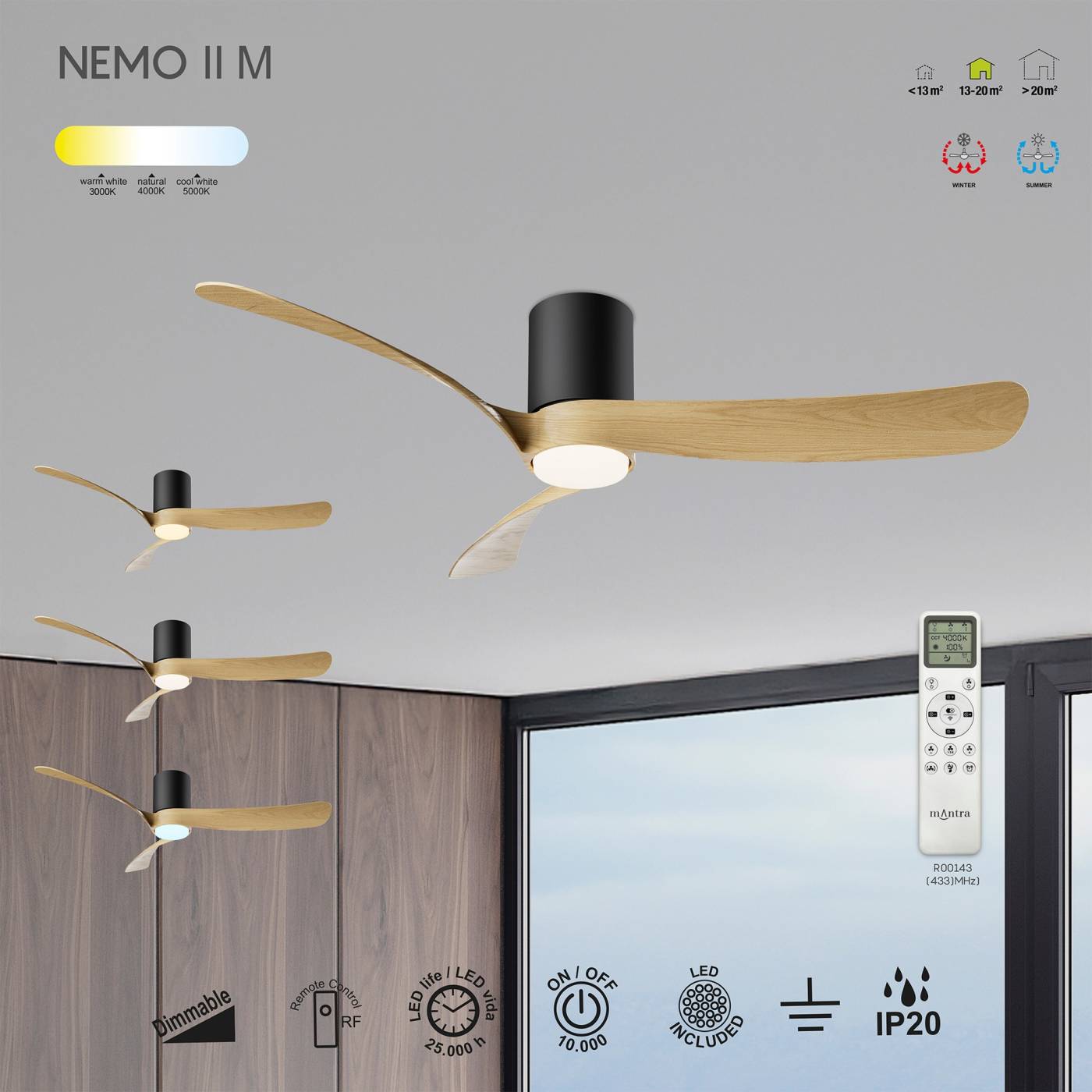 9559 Потолочная люстра NEMO Mantra 9559