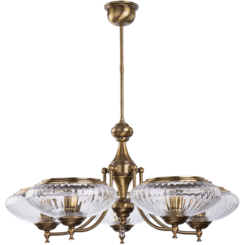 SAN-ZW-5(P)SW Потолочная люстра Kutek San Marino New Swarovski (плафон) SAN-ZW-5(P)SW