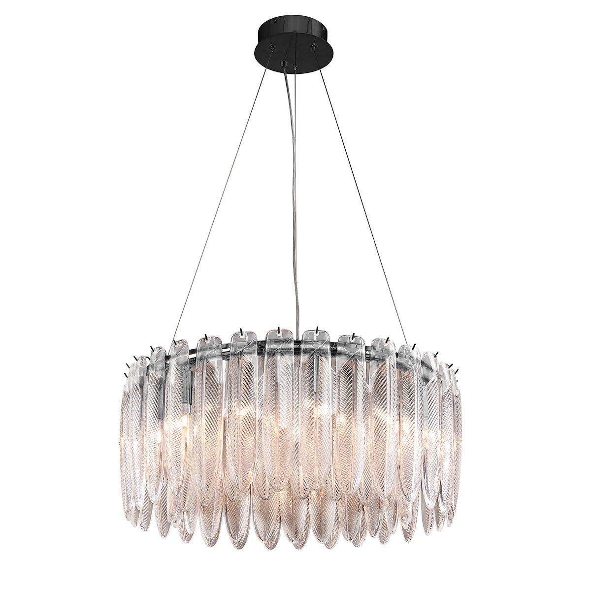 MD22027002-D65 matt black Подвесная люстра Delight Collection Piuma MD22027002-D65 matt black