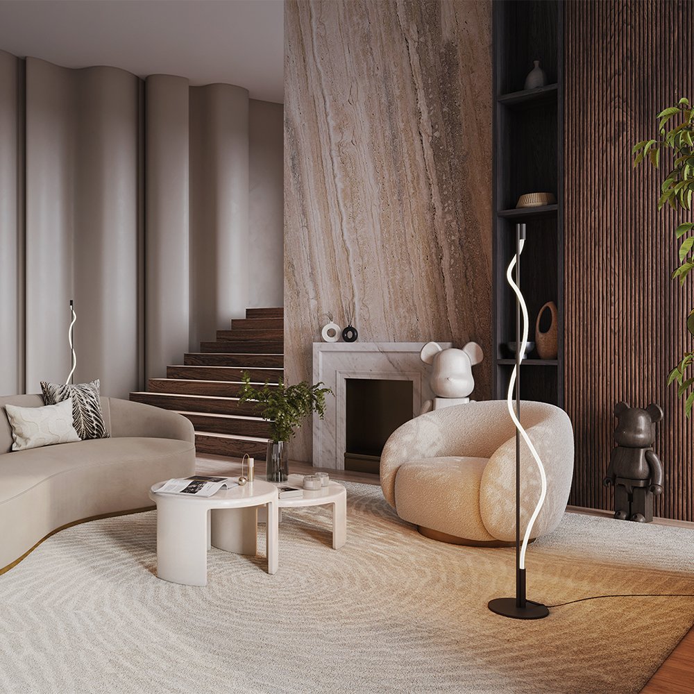 MOD166FL-L15B3K Торшер Maytoni Tau MOD166FL-L15B3K