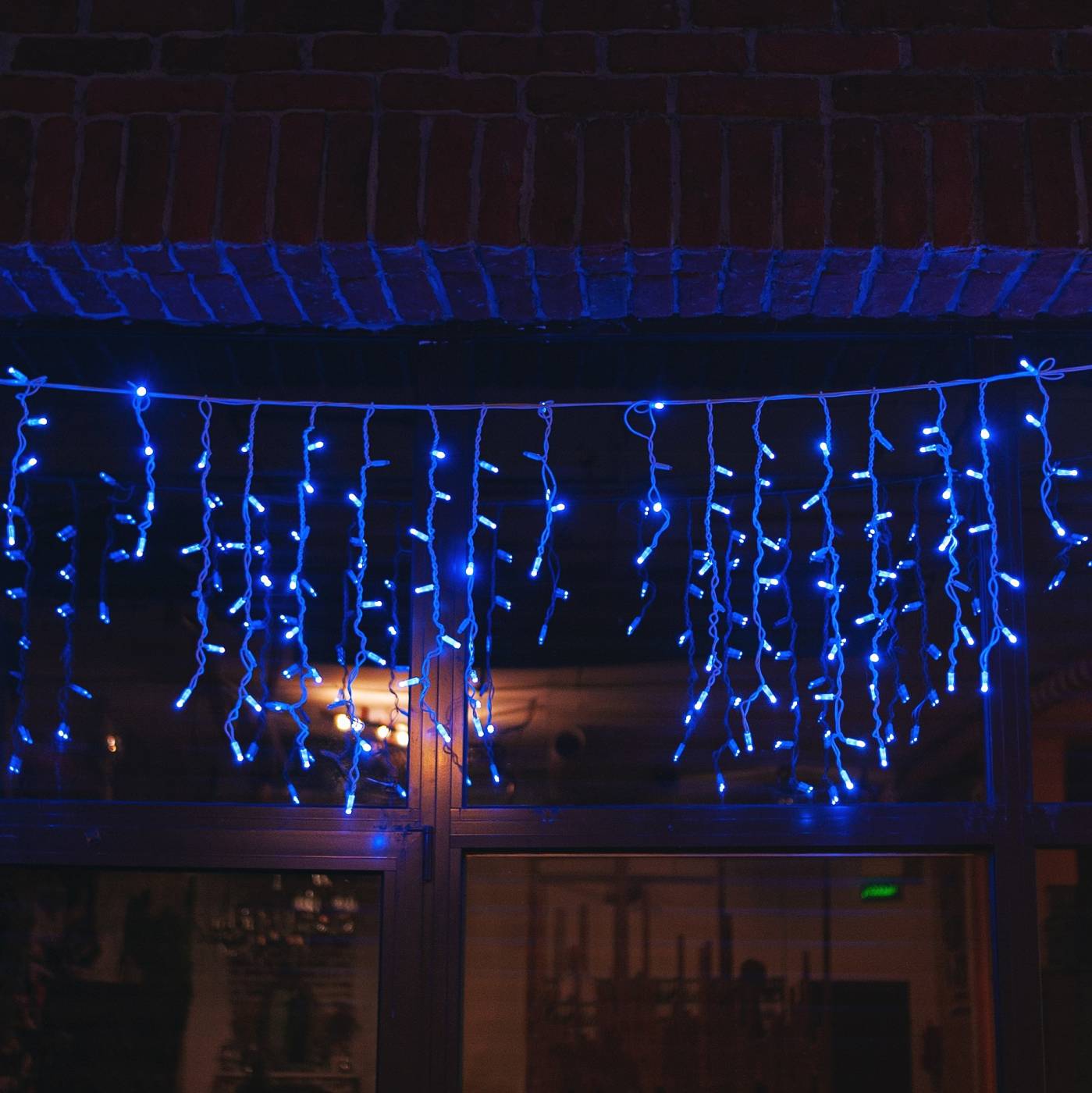 ULD-B3010-200/TWK BLUE IP67 Бахрома светодиодная с эффектом мерцания, 3м Uniel ULD-B3010-200/TWK BLUE IP67