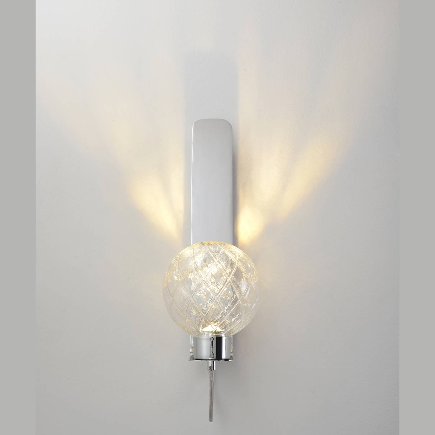 BELLA AP1 CHROME Настенное бра Crystal Lux Bella BELLA AP1 CHROME