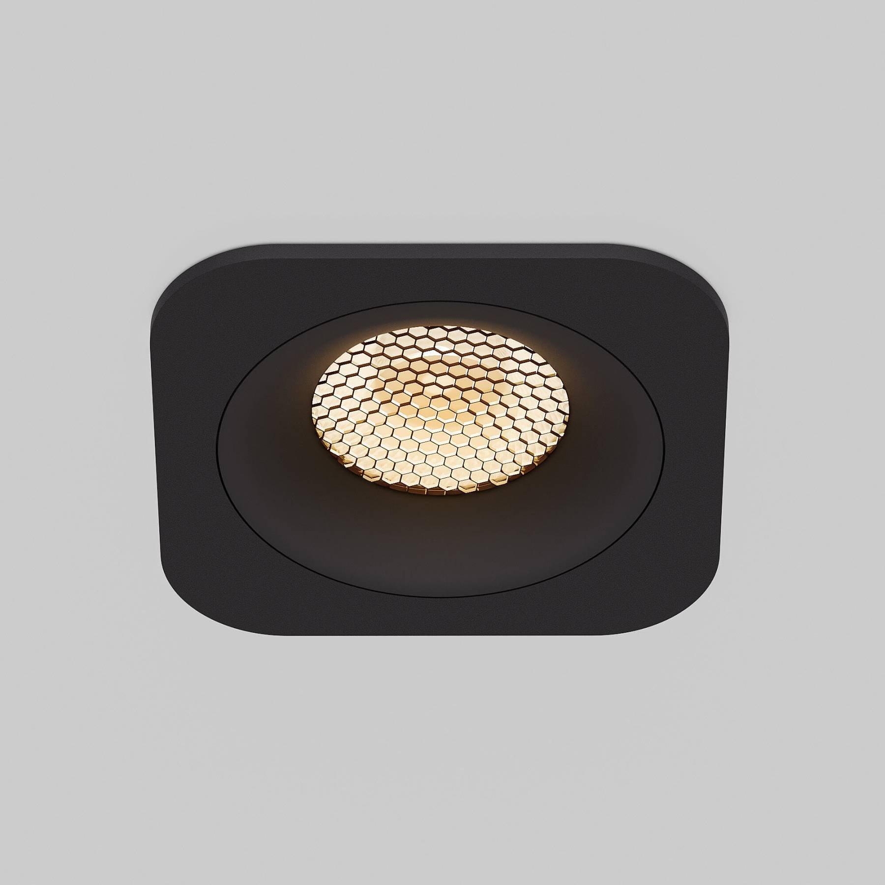 15276/LED 10W 3000K черный IP44 Встраиваемый светильник Elektrostandard Tetro 15276/LED 10W 3000K черный IP44