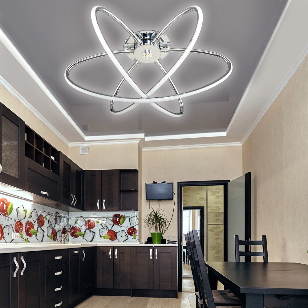 1-1430-3-CR LED Потолочная светодиодная люстра 1430 Максисвет 1-1430-3-CR LED