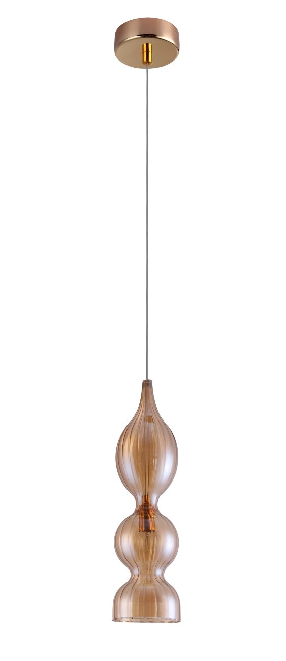 IRIS SP1 B AMBER Светильник подвесной Crystal Lux Iris IRIS SP1 B AMBER