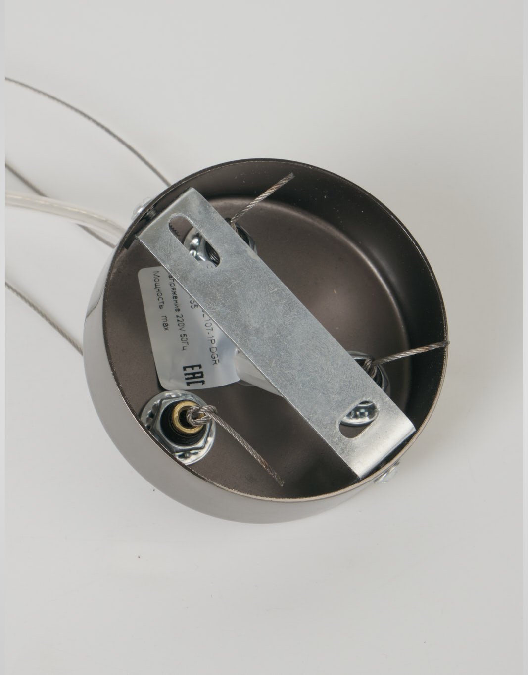 Светильник подвесной Мелодия Света Stone Light BL107-1P-230 GR 000040156