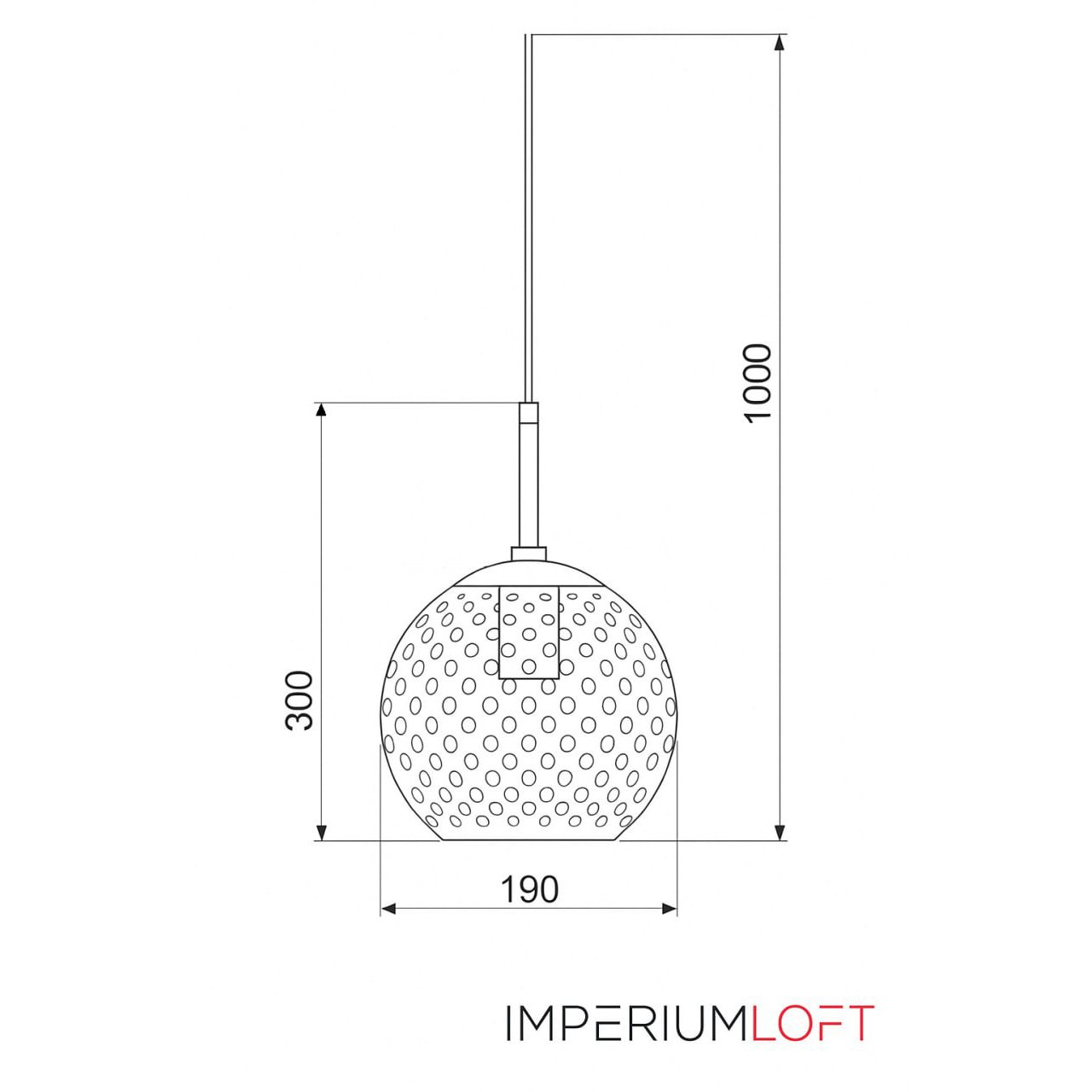Светильник подвесной ImperiumLoft Finnar01 344124-22