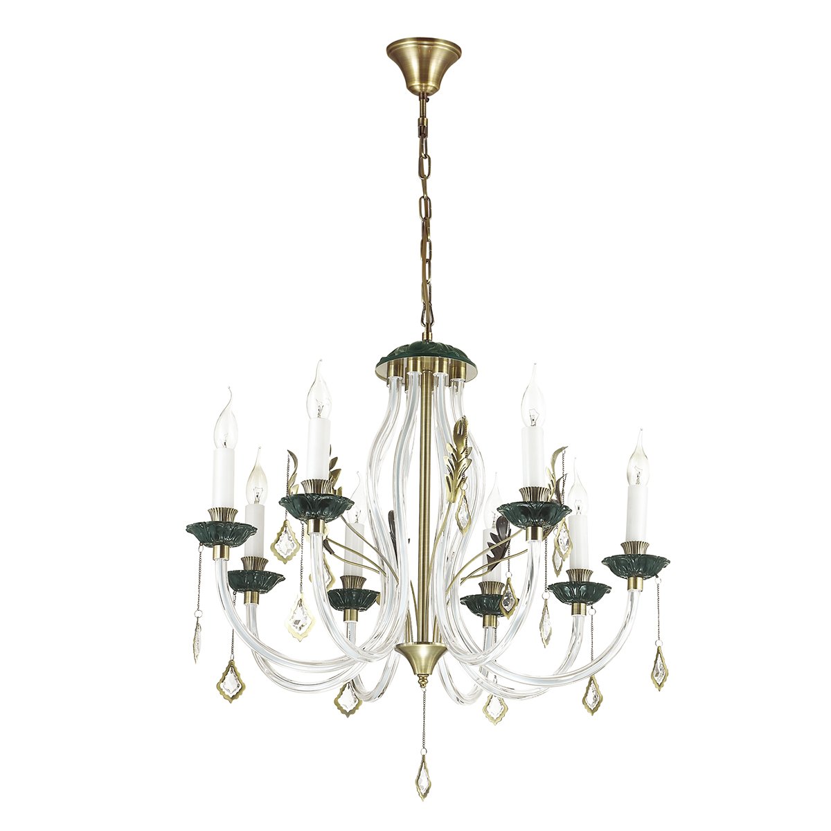 3985/8 Подвесная хрустальная люстра Arizzi Odeon Light 3985/8