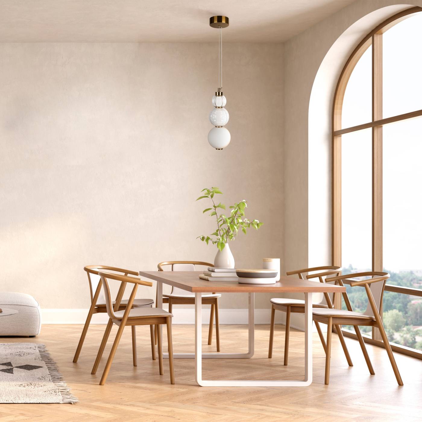 P069PL-L16G3K Светильник подвесной Maytoni Collar P069PL-L16G3K