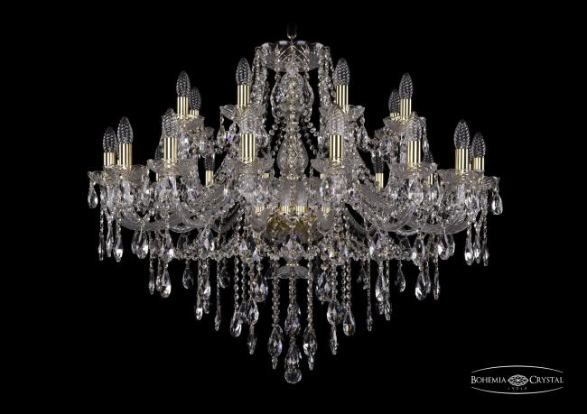 1415/16+8/360 G Подвесная хрустальная люстра 1415 Bohemia 1415/16+8/360 G