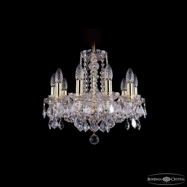 1402/10/141 G Leafs Подвесная хрустальная люстра 1402 Bohemia 1402/10/141 G Leafs