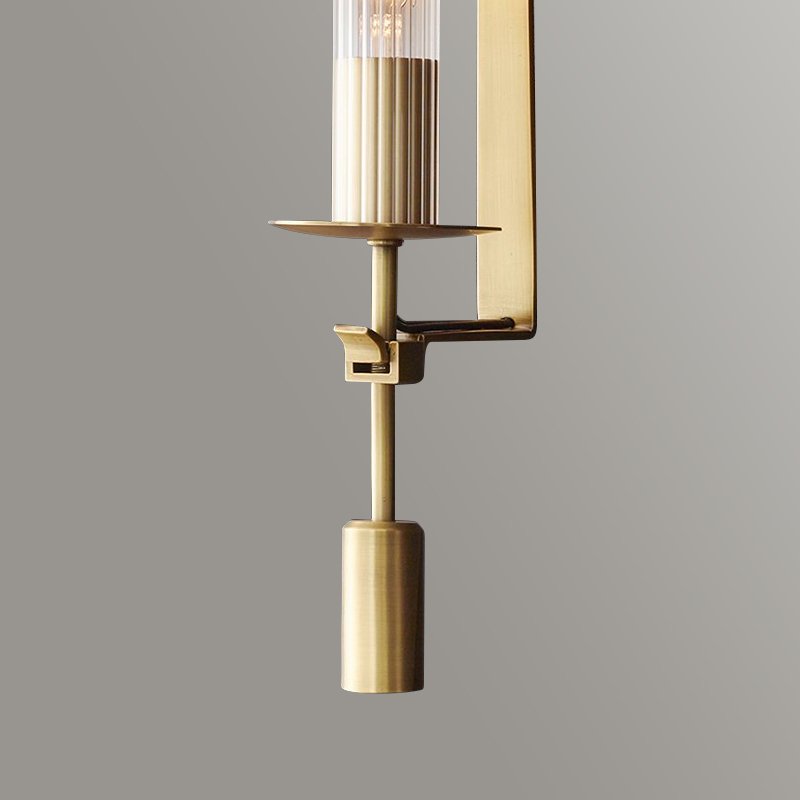 MT8615-1W antique brass Настенное бра Delight Collection Wall lamp MT8615-1W antique brass