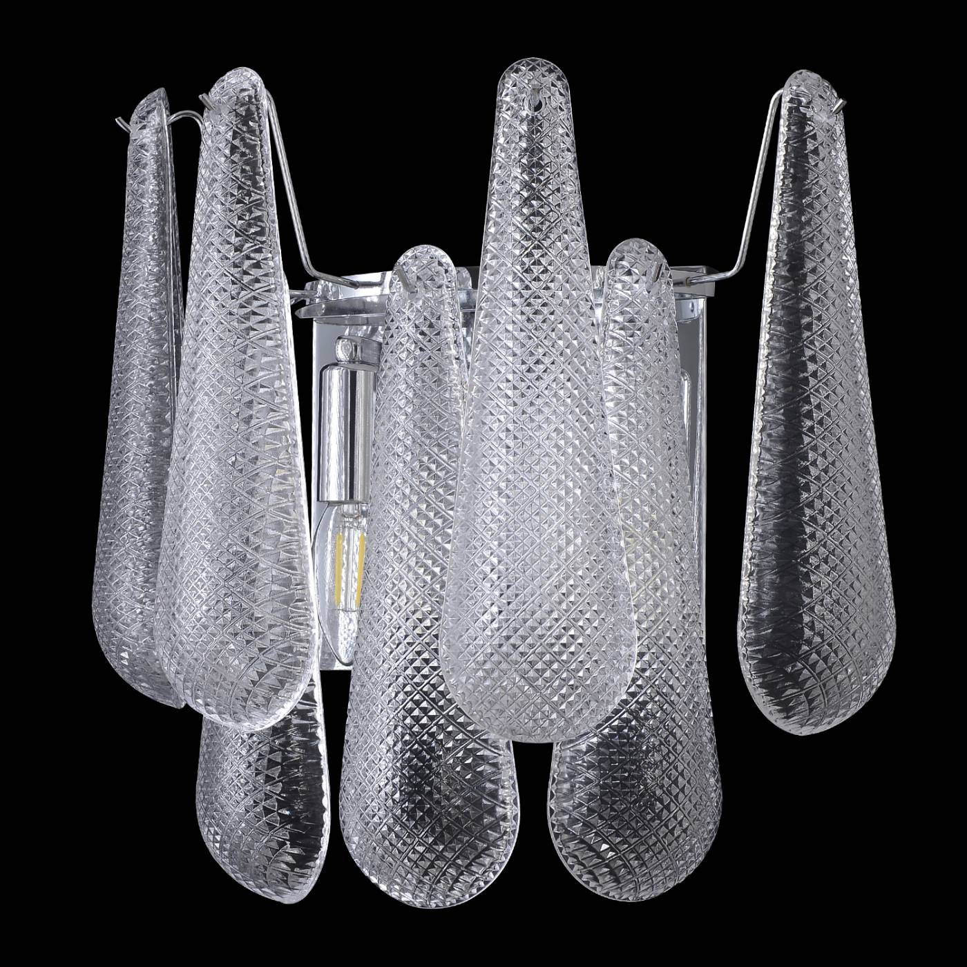 Настенное бра Crystal Lux Fontain FONTAIN AP2 CHROME
