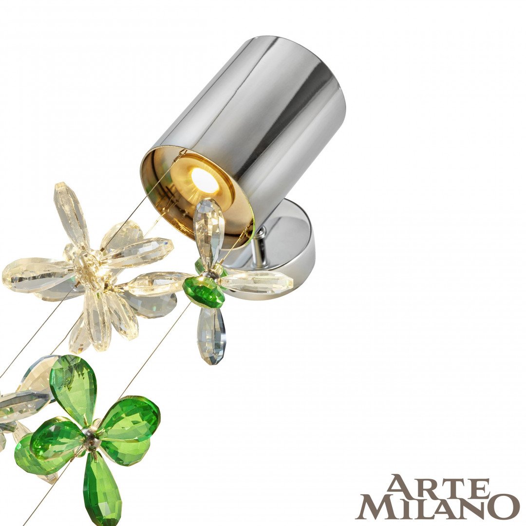 Настенное бра Arte Milano 1952B.D90.H600.LED Ni