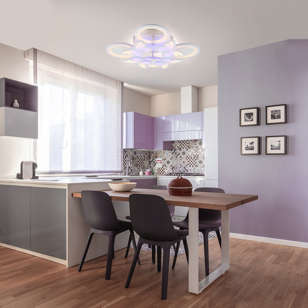 10272/8LED Потолочная люстра Butterfly Escada 10272/8LED