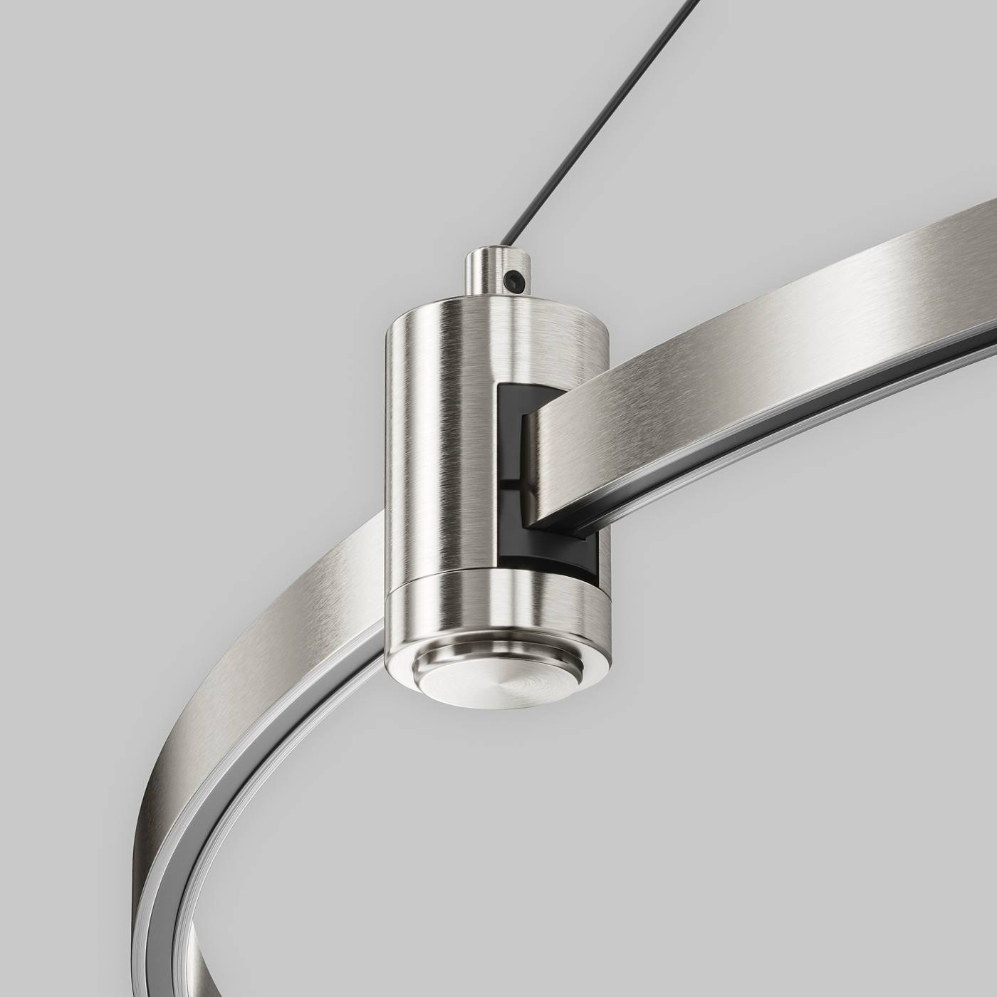 Подвесной набор с основанием под блок питания для круглого шинопровода Maytoni Accessories for tracks Flarity TRA154SW-BB-R-PT