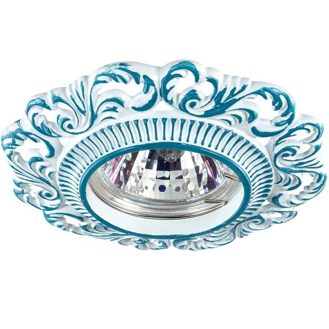 Встраиваемый светильник с узорами Vintage 370029 Novotech