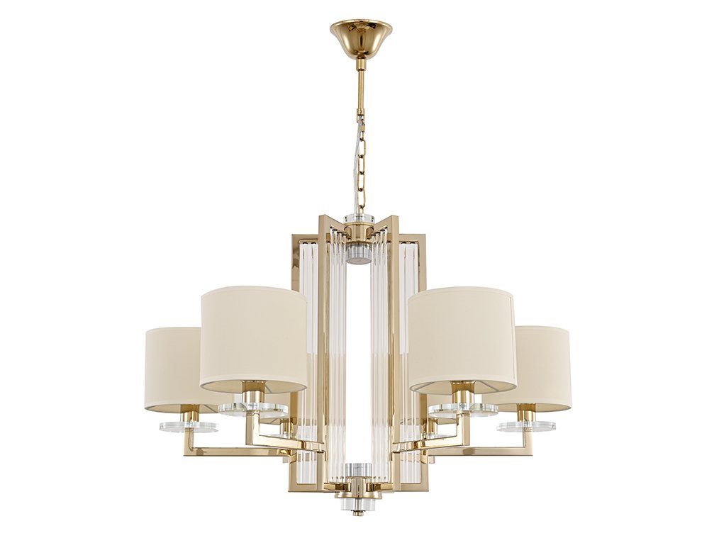 Подвесная люстра Newport 35400 35406+1/C gold без абажуров