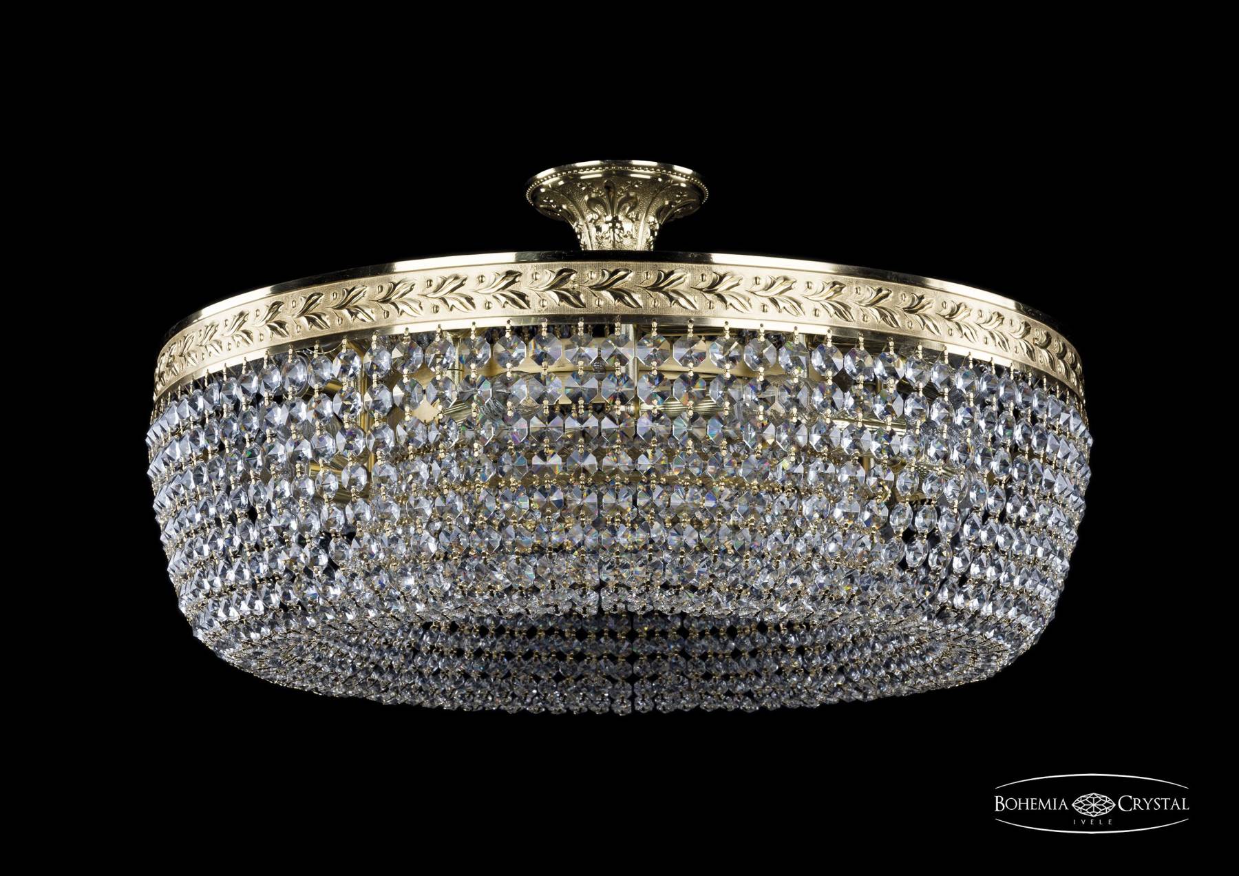 19031/60IV G Потолочная хрустальная люстра Bohemia 1903 19031/60IV G