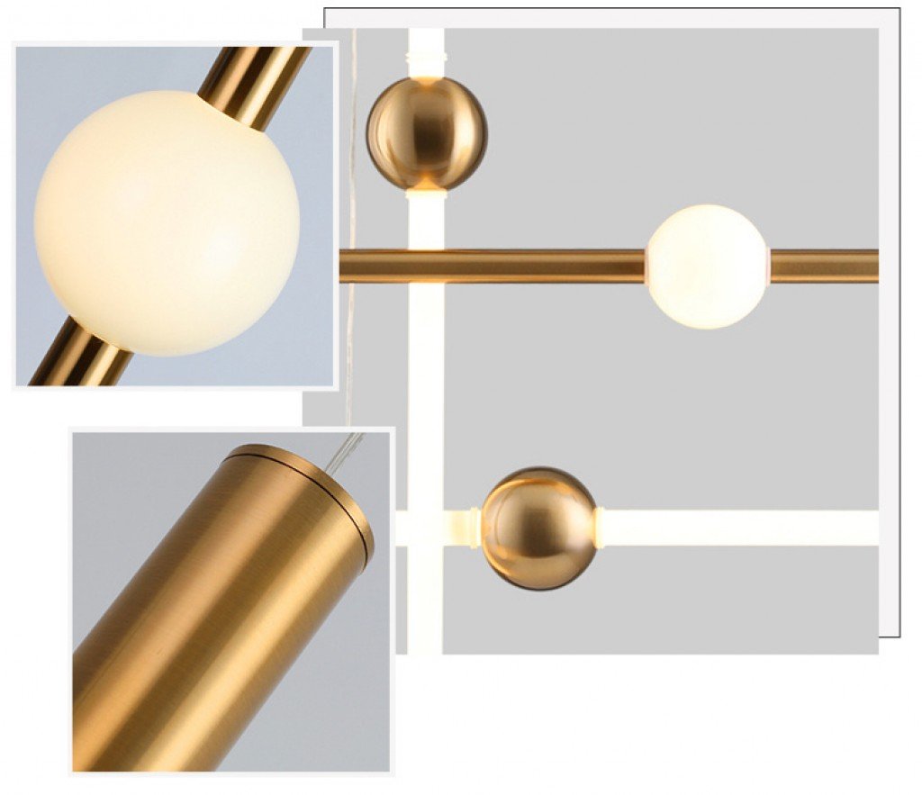 Светильник подвесной Delight Collection Orion ST-1690S gold