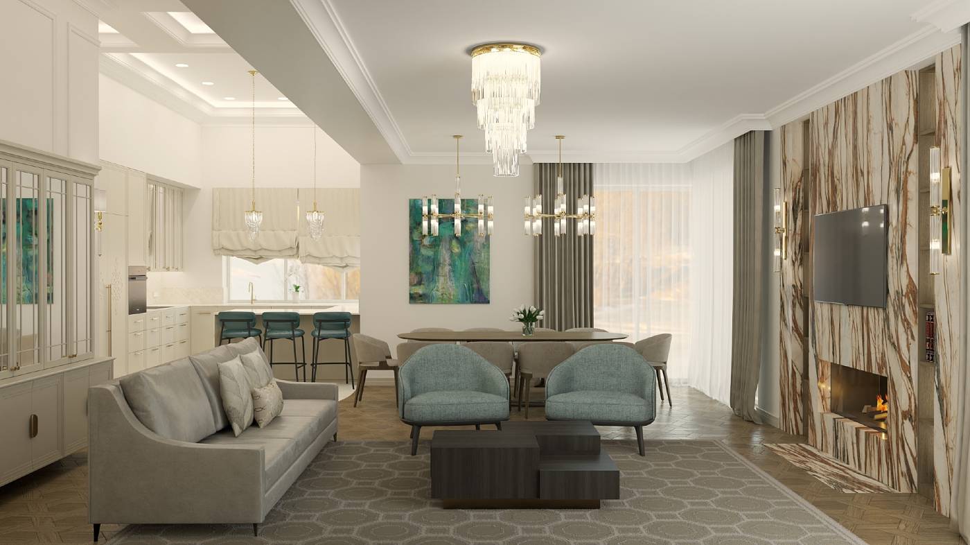 Люстра каскадная Kutek Filago FIL-ZW-10(BN)250/270