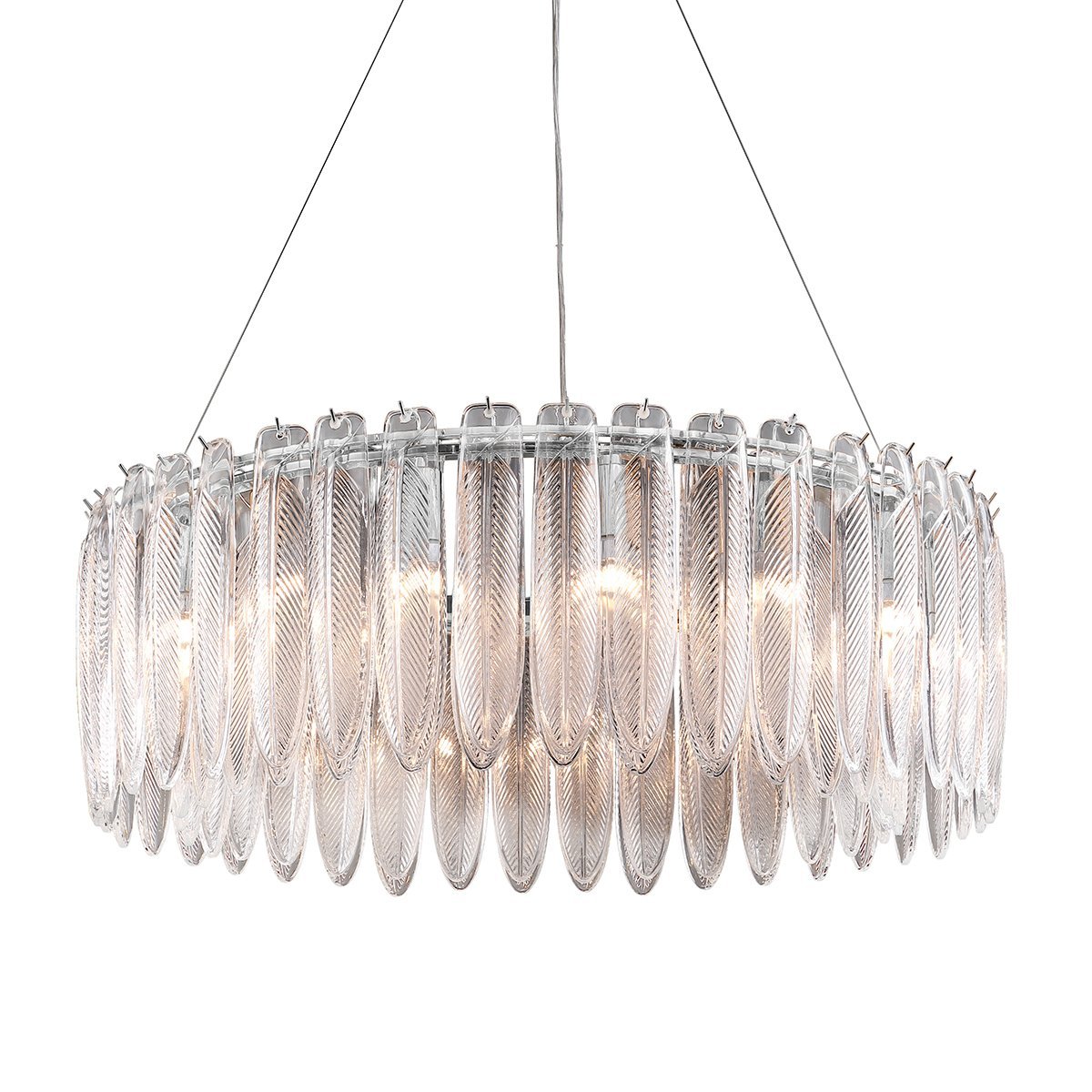 MD22027002-D85 chrome Подвесная люстра Delight Collection Piuma MD22027002-D85 chrome